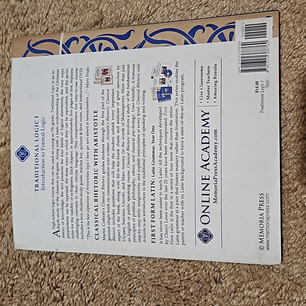 Traditional Logic third edition - Picture 2 of 3